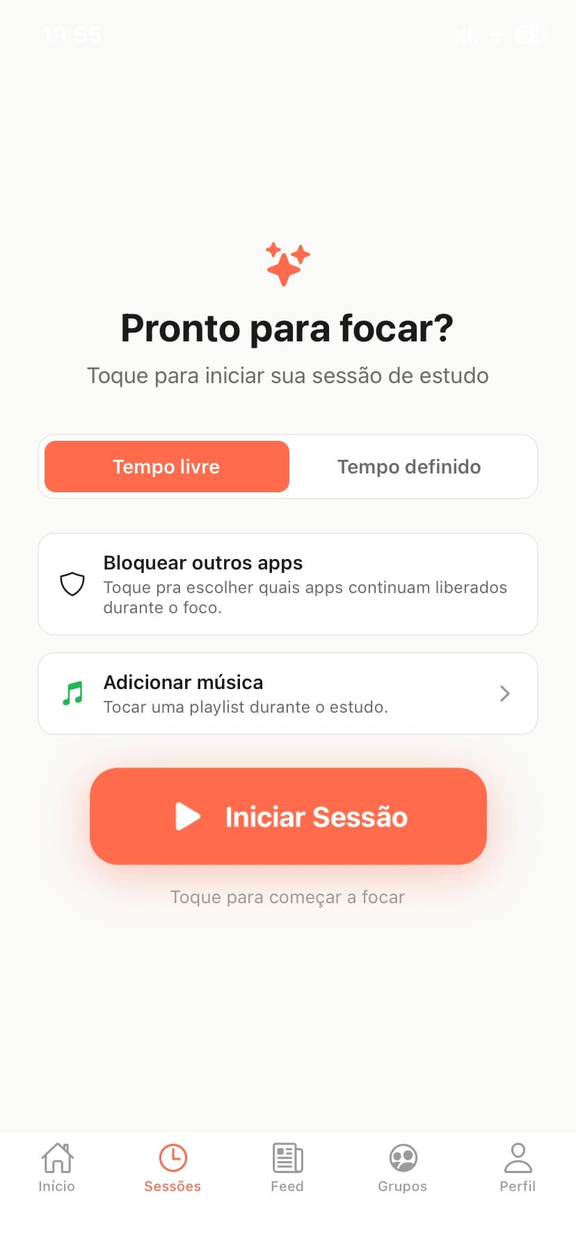Sessão de estudo