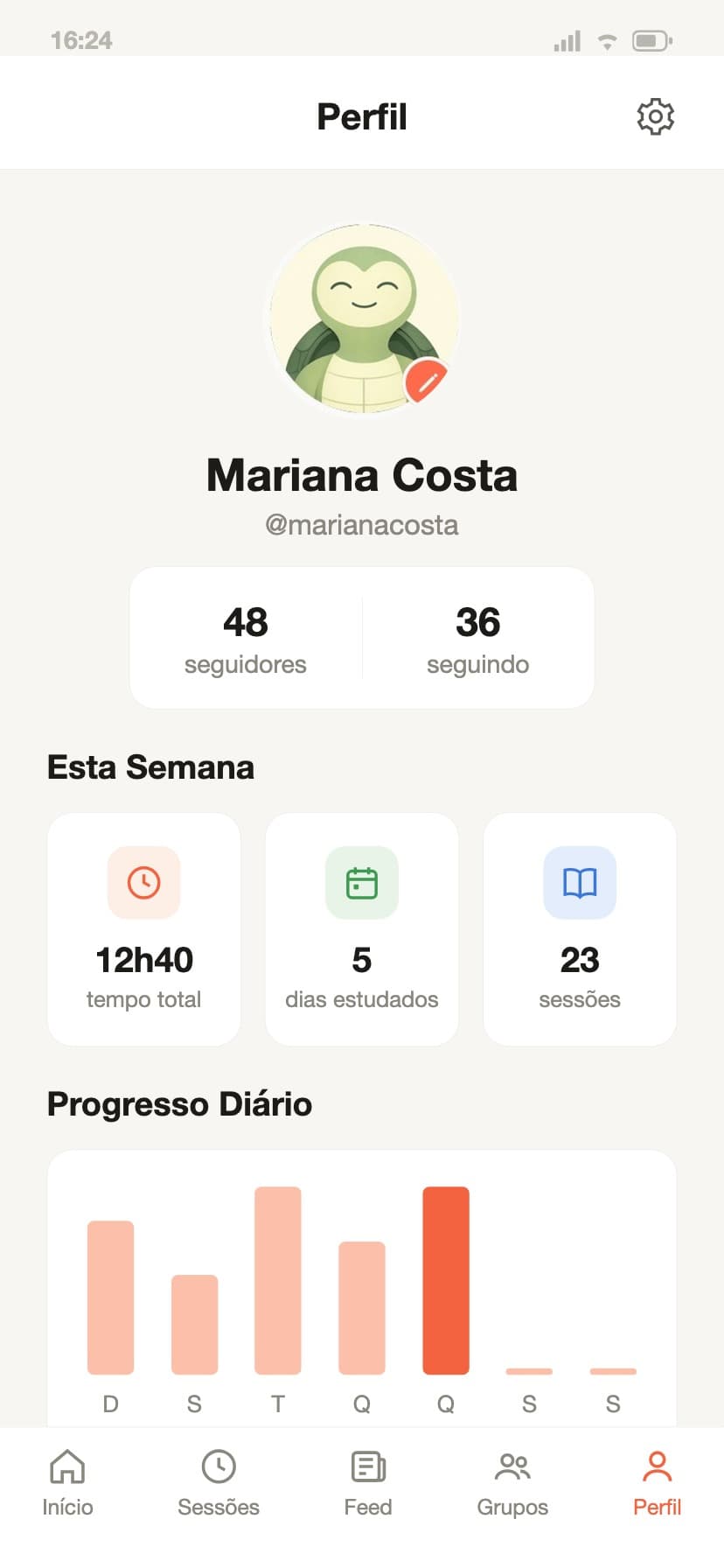 Perfil Studaily